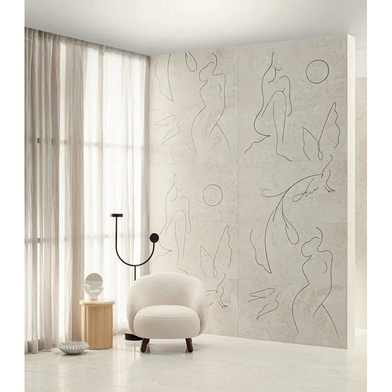 Dekor Teri Soft A Teri Soft Line 119,8x59,8 Tubądzin Dekor Teri Soft A Teri Soft Line 119,8x59,8 Tubądzin