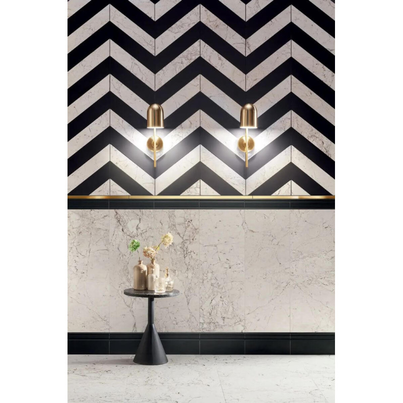 Listwa Ścienna Sophisticated Black Right 41,7x9,8 gr. 10mm Tubądzin Zień Listwa Ścienna Sophisticated Black Right 41,7x9,8 gr. 10mm Tubądzin Zień