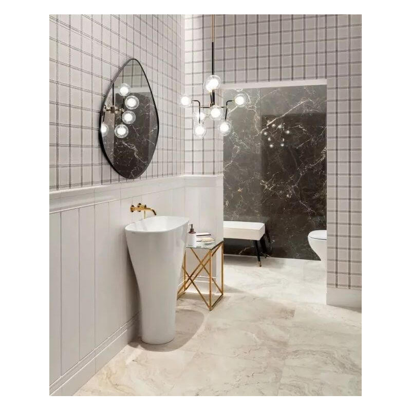 Listwa Ścienna Timeless White 1 32,8x4,2 gr. 18mm Tubądzin Zień Listwa Ścienna Timeless White 1 32,8x4,2 gr. 18mm Tubądzin Zień