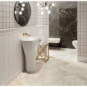 Listwa Ścienna Timeless White 3 32,8x16 gr. 18mm Tubądzin Zień Listwa Ścienna Timeless White 3 32,8x16 gr. 18mm Tubądzin Zień