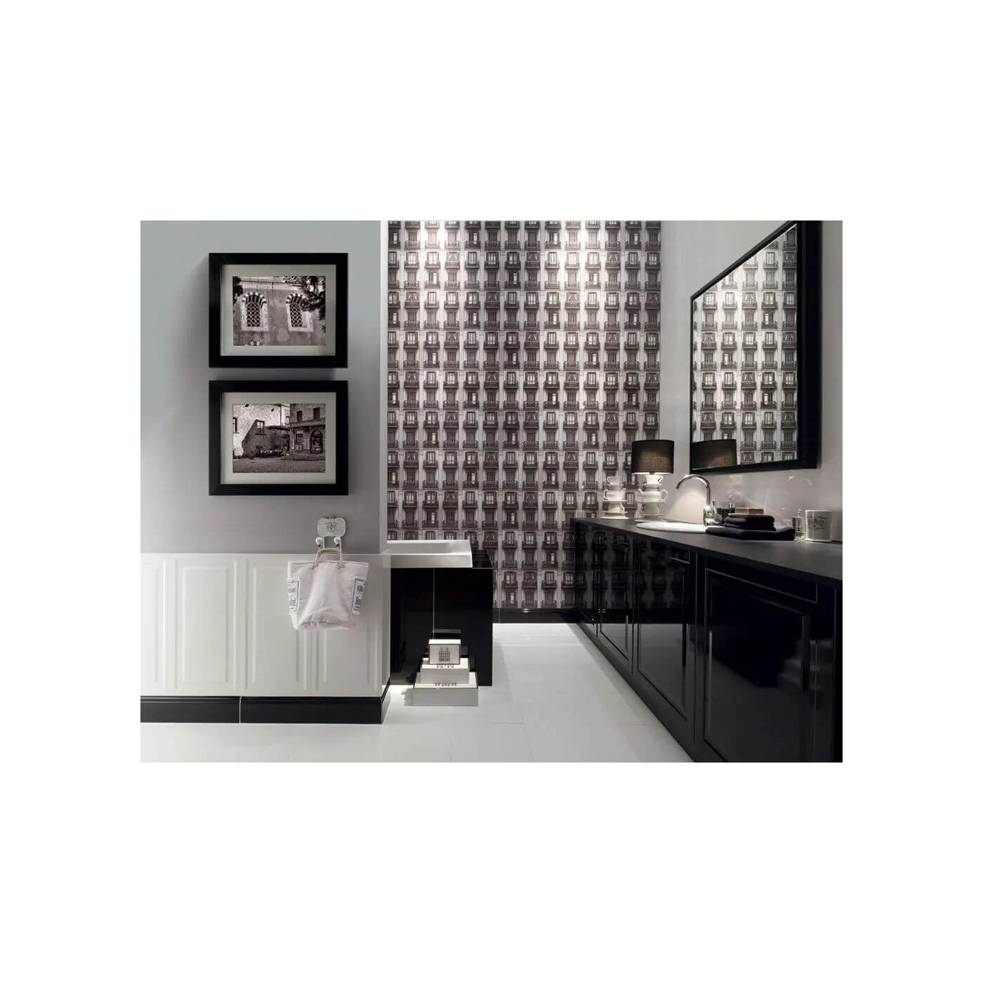 Listwa Ścienna Timeless Black 2 32,8x7,4 gr. 12mm Tubądzin Zień Listwa Ścienna Timeless Black 2 32,8x7,4 gr. 12mm Tubądzin Zień