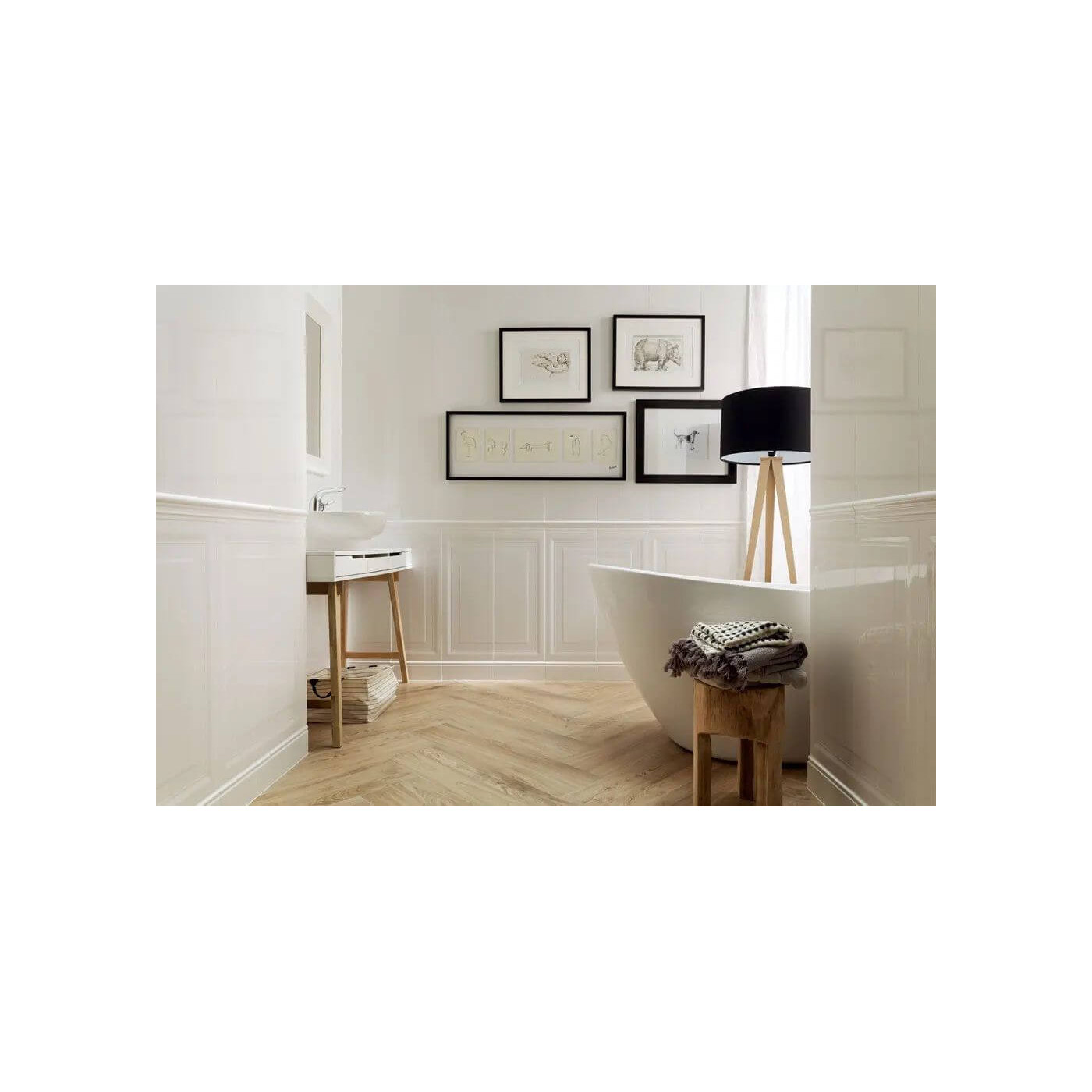 Listwa Ścienna Royal Place White 1 29,8x11,5 Tubądzin Listwa Ścienna Royal Place White 1 29,8x11,5 Tubądzin
