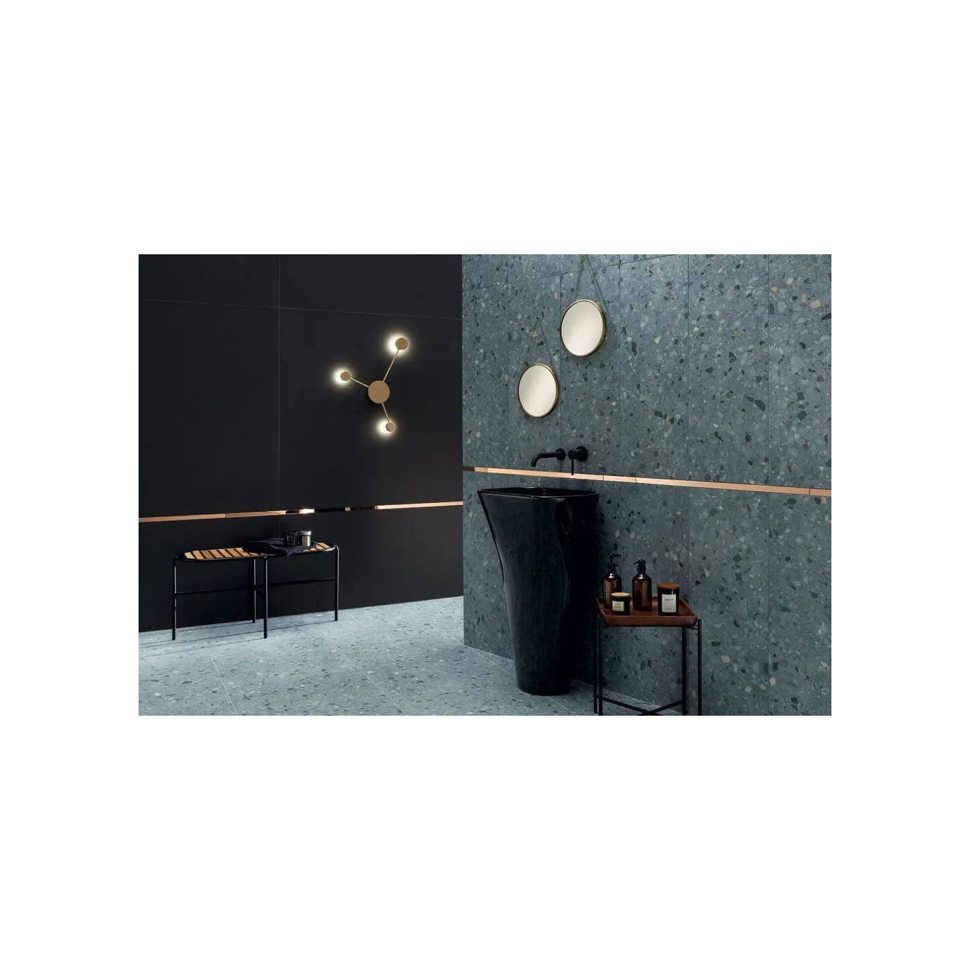 Listwa Ścienna Steel Copper 3 89,8x2,3 Tubądzin Listwa Ścienna Steel Copper 3 89,8x2,3 Tubądzin