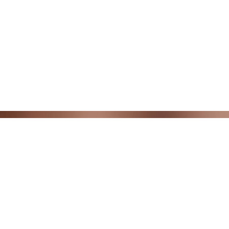 Listwa Ścienna Steel Copper 2 74,8x2,3 gr. 10mm Tubądzin