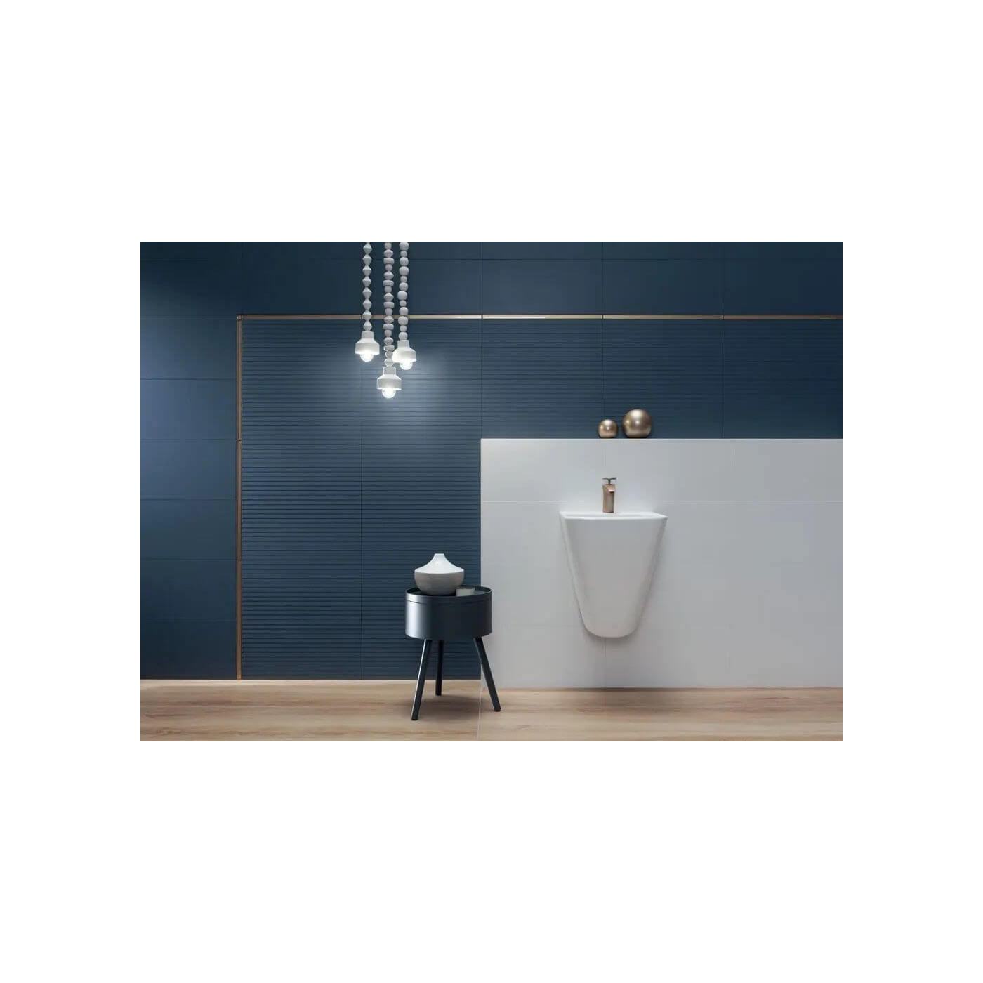 Listwa Ścienna Glass Gold 59,8x2,3 Tubądzin Listwa Ścienna Glass Gold 59,8x2,3 Tubądzin