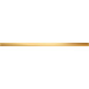 Listwa Ścienna Gold Glossy 59,8x2,3 Tubądzin Listwa Ścienna Gold Glossy 59,8x2,3 Tubądzin
