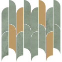 Mozaika Ścienna Tissue Green 29,8x27,2 gr. 10mm Tubądzin Mozaika Ścienna Tissue Green 29,8x27,2 gr. 10mm Tubądzin