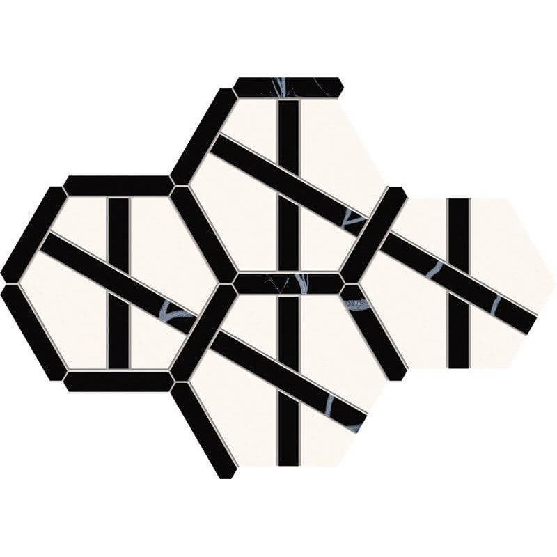 Mozaika Podłogowa Fashion 1 28,8x24,9 gr. 8mm Tubądzin Zień Mozaika Podłogowa Fashion 1 28,8x24,9 gr. 8mm Tubądzin Zień