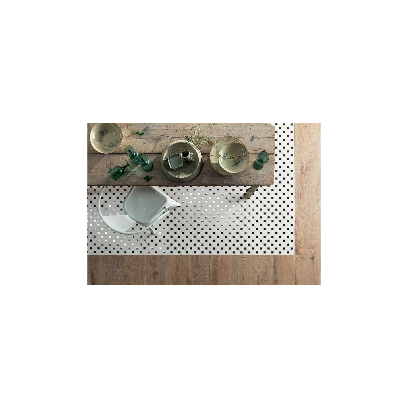 Mozaika Podłogowa Fashion 2 29,8x29,8 gr. 8mm Tubądzin Zień Mozaika Podłogowa Fashion 2 29,8x29,8 gr. 8mm Tubądzin Zień