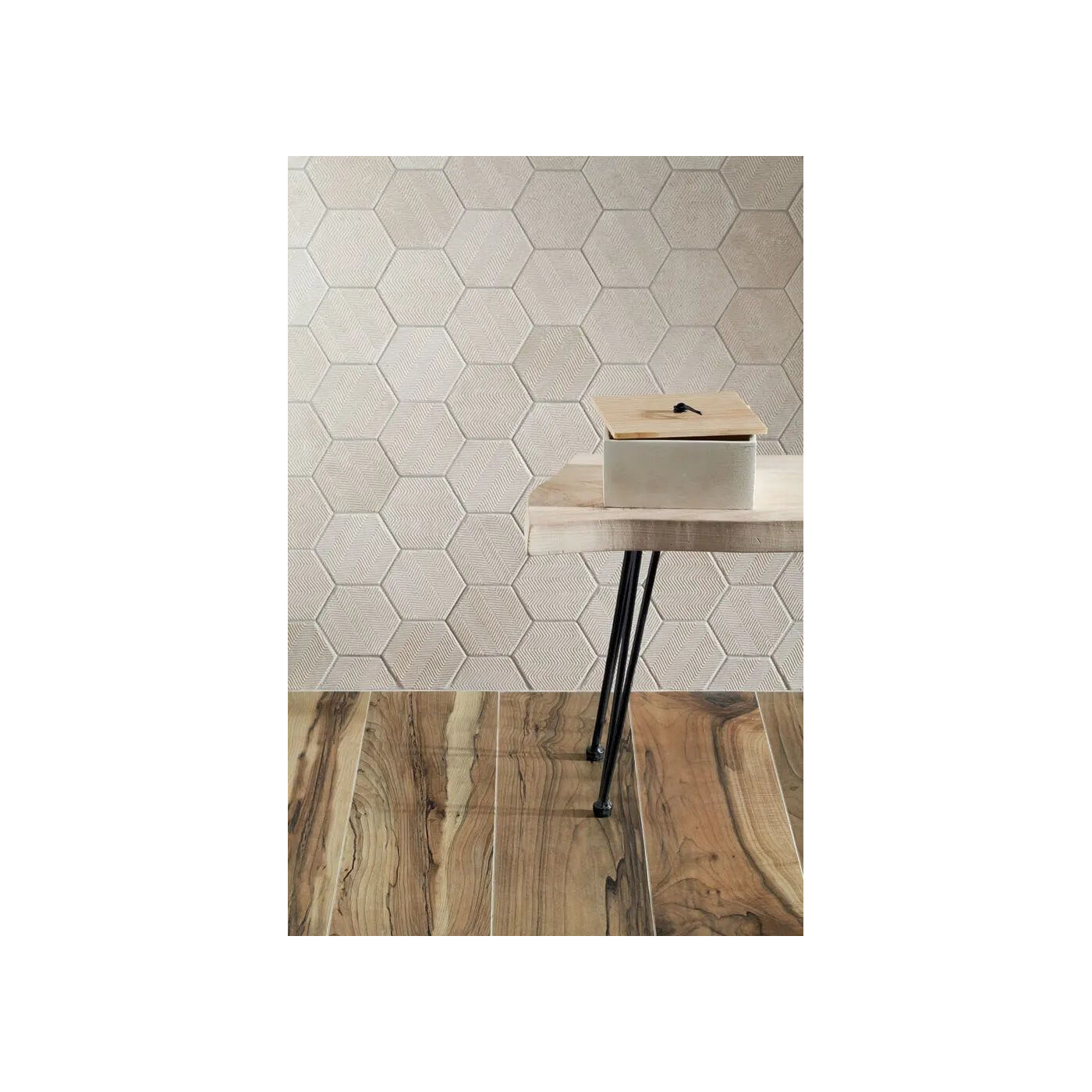 Mozaika Ścienna Sfumato Hex 28,9x22,1 Tubądzin Mozaika Ścienna Sfumato Hex 28,9x22,1 Tubądzin