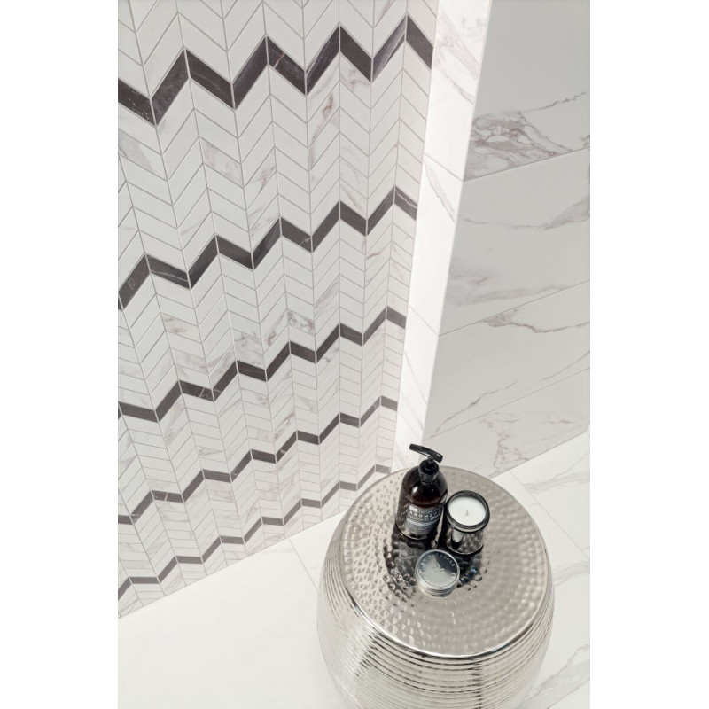 Mozaika Bonella White 29,4x24,6 Domino Mozaika Bonella White 29,4x24,6 Domino