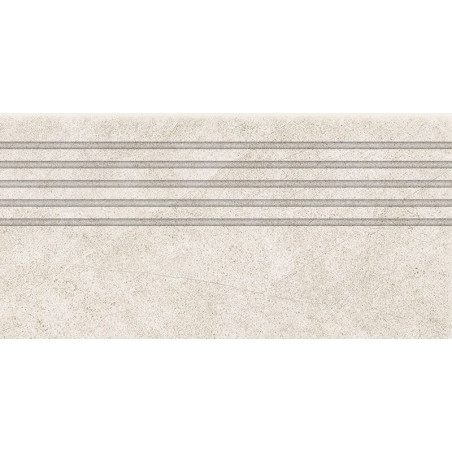 Stopnica Podłogowa Aulla Grey Mat 59,8x29,6 gr.8mm Tubądzin