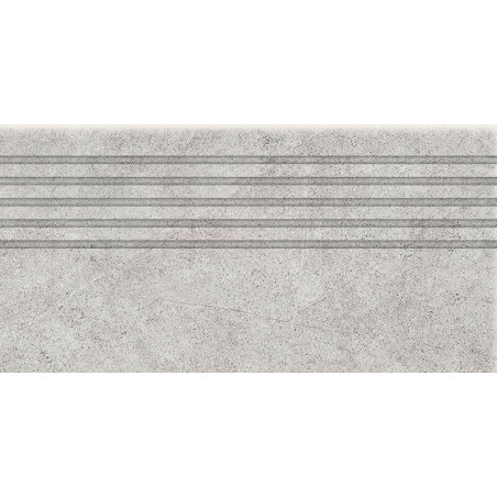 Stopnica Podłogowa Aulla Graphite Mat 59,8x29,6 gr.8mm Tubądzin