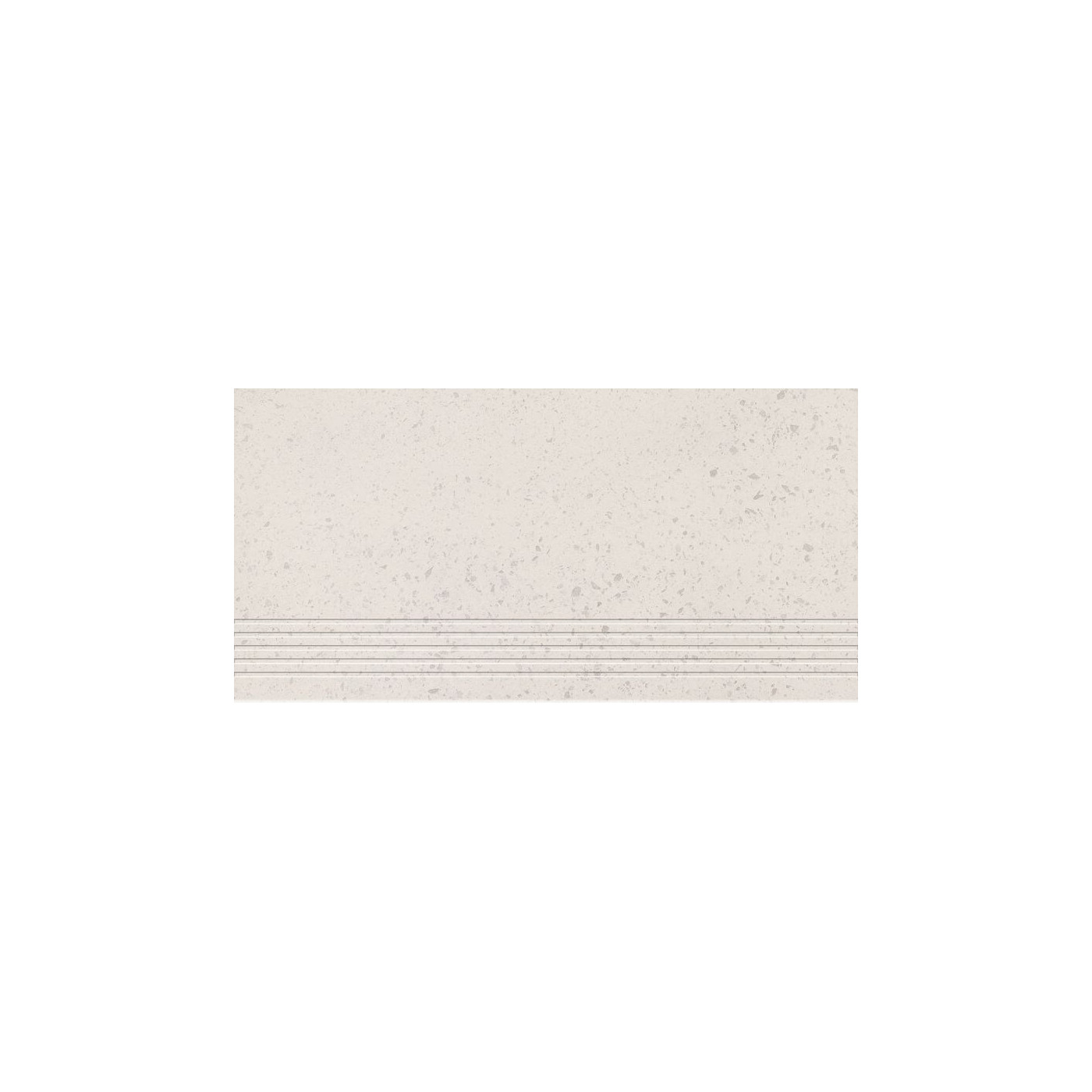 Stopnica Podłogowa Otis White Mat 59,8x29,8 gr.8mm Tubądzin Domino Stopnica Podłogowa Otis White Mat 59,8x29,8 gr.8mm Tubądzin Domino