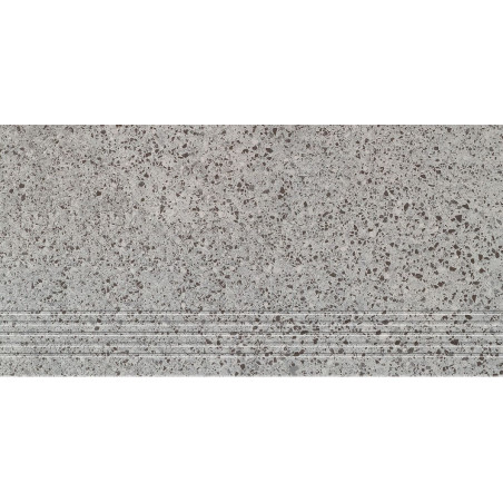 Stopnica Podłogowa Otis Graphite Mat 59,8x29,8 gr.8mm Tubądzin Domino