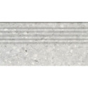 Stopnica Macchia Grey Mat 59,8x29,8 gr. 11mm Tubądzin Stopnica Macchia Grey Mat 59,8x29,8 gr. 11mm Tubądzin