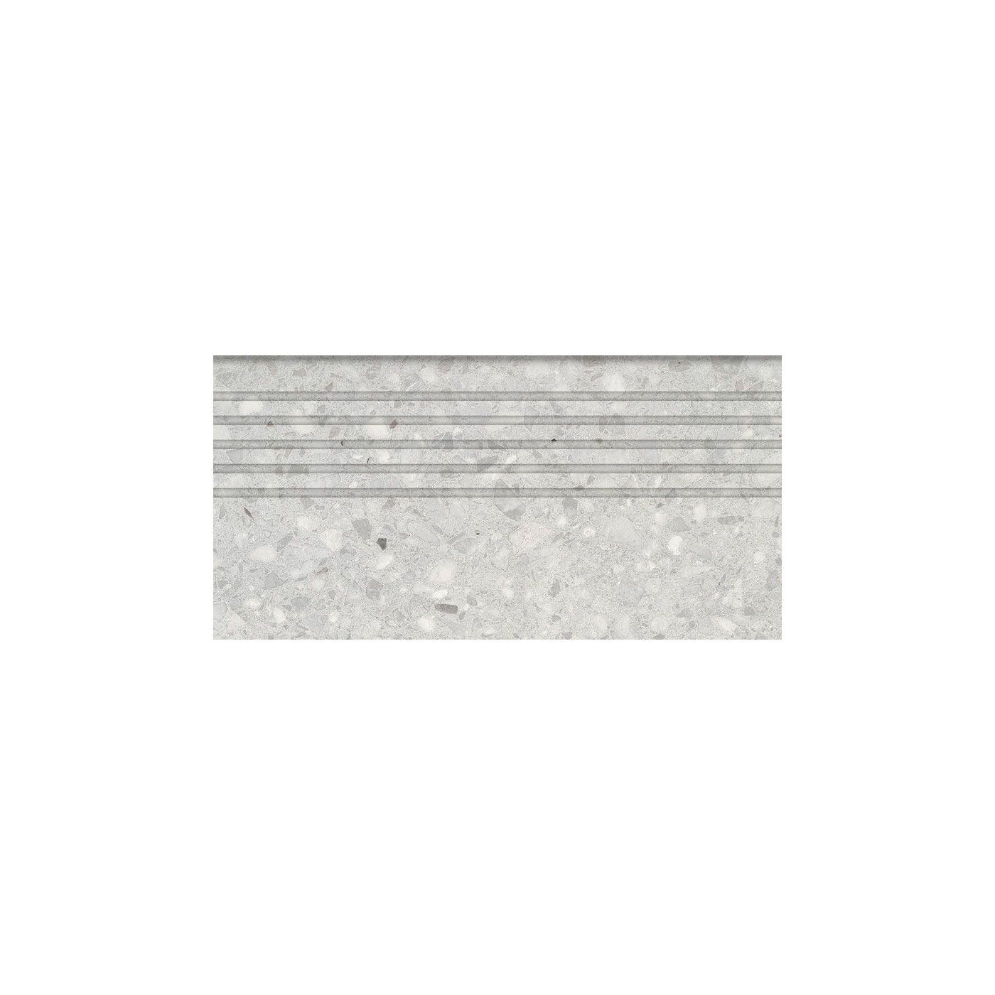 Stopnica Macchia Grey Mat 59,8x29,8 gr. 11mm Tubądzin Stopnica Macchia Grey Mat 59,8x29,8 gr. 11mm Tubądzin