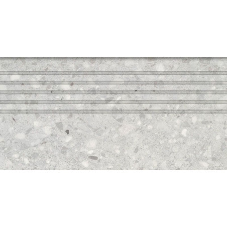 Stopnica Macchia Grey Mat 59,8x29,8 gr. 11mm Tubądzin