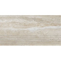 Stopnica Podłogowa Travertino 59,8x29,6 gr. 8mm Tubądzin Stopnica Podłogowa Travertino 59,8x29,6 gr. 8mm Tubądzin
