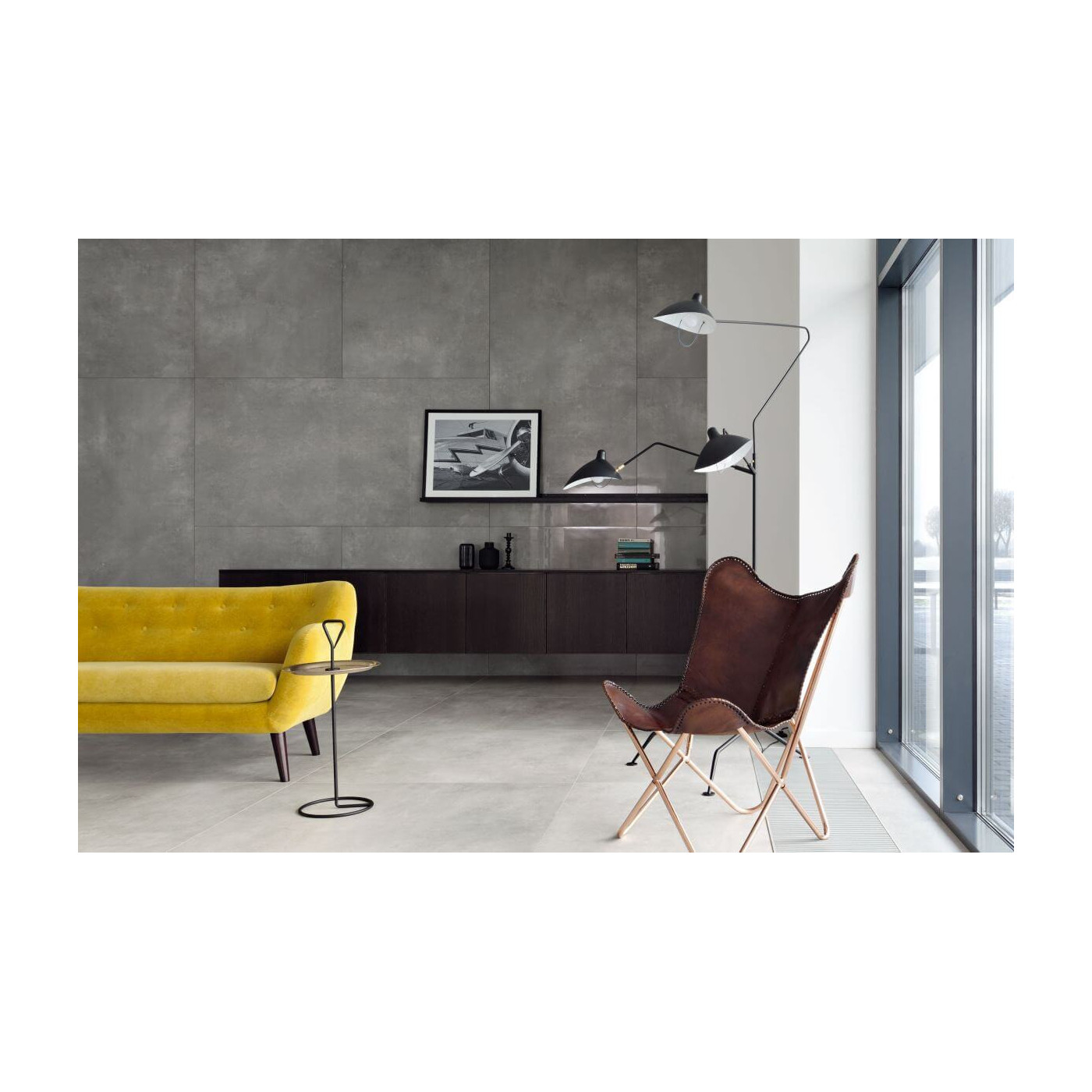 Płytka Podłogowa Epoxy Grey 2 119,8x119,8 Tubądzin Płytka Podłogowa Epoxy Grey 2 119,8x119,8 Tubądzin