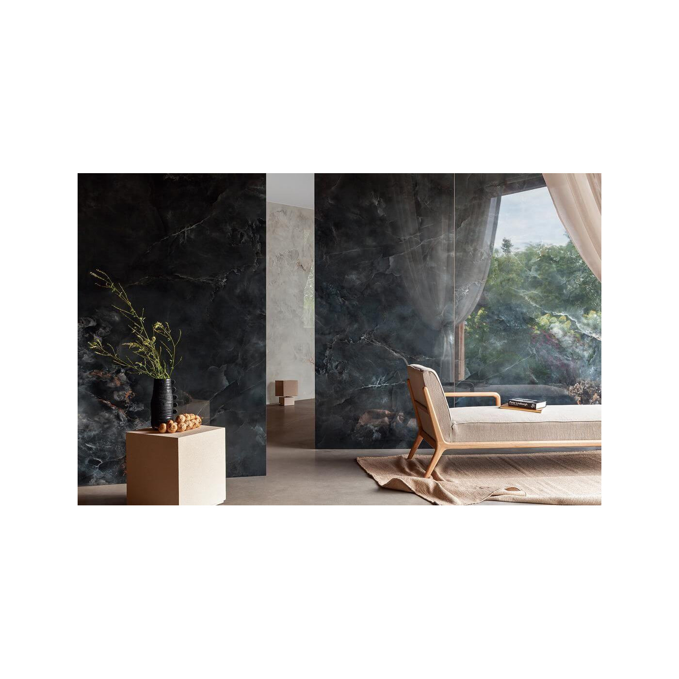 Płytka Podłogowa Aquamarine Black Poler 274,8x119,8 Tubądzin Płytka Podłogowa Aquamarine Black Poler 274,8x119,8 Tubądzin