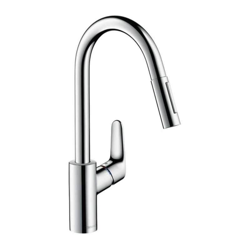 Bateria Zlewozmywakowa Focus Z Wyciąganą Wylewką 31815000 Hansgrohe Bateria Zlewozmywakowa Focus Z Wyciąganą Wylewką 31815000 Hansgrohe