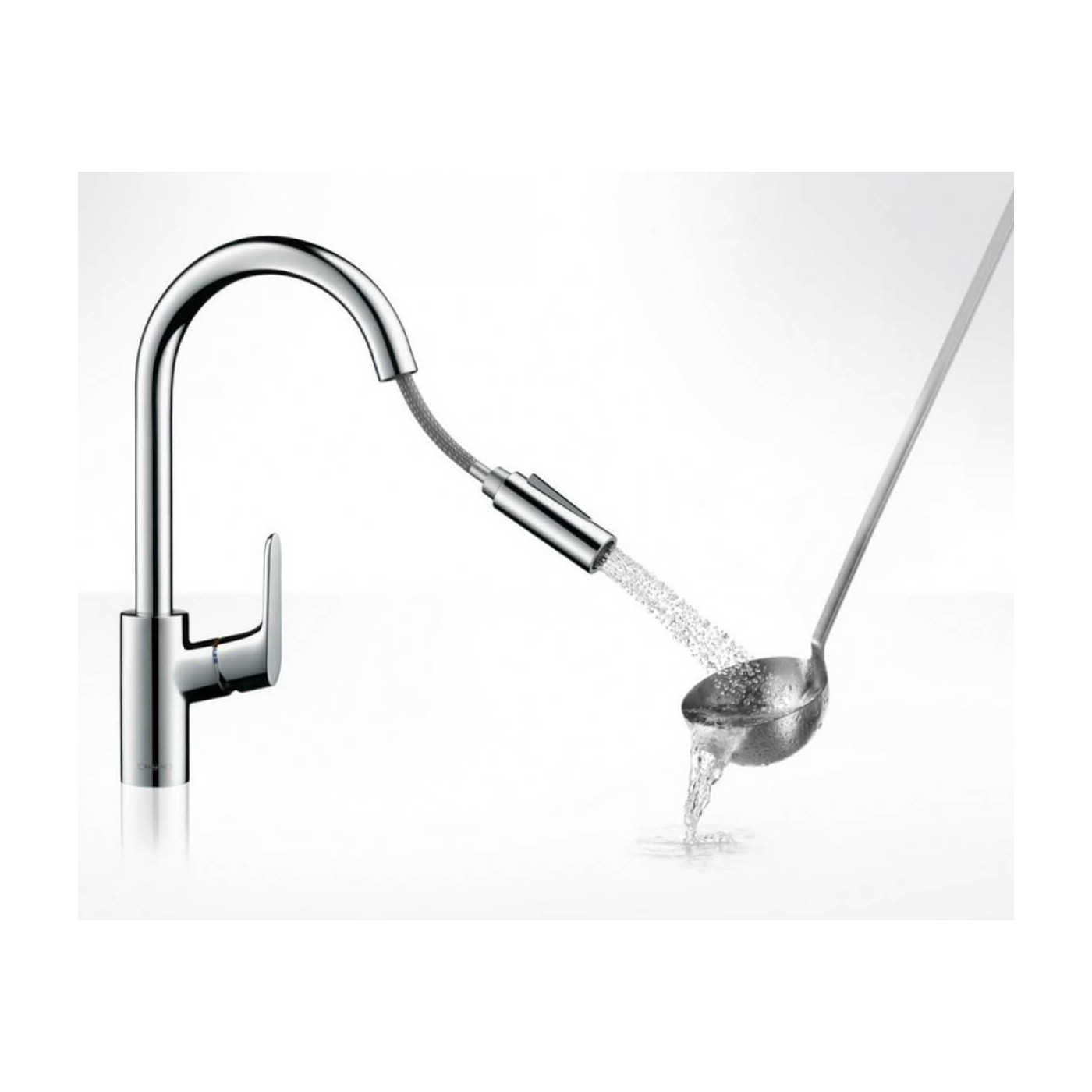 Bateria Zlewozmywakowa Focus Z Wyciąganą Wylewką 31815000 Hansgrohe Bateria Zlewozmywakowa Focus Z Wyciąganą Wylewką 31815000 Hansgrohe