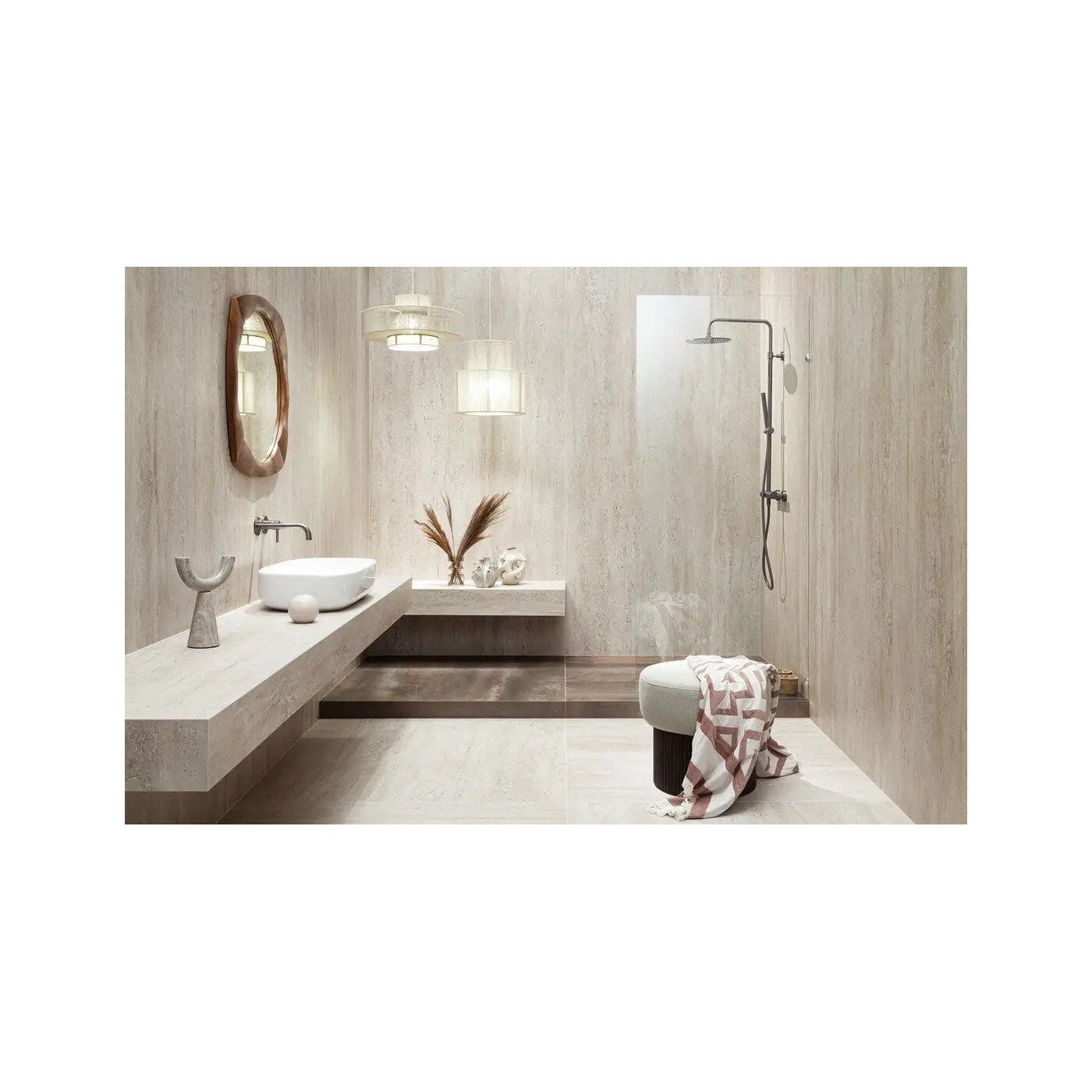 Płytka Podłogowa Onice Bianco Mat 274,8x119,8 Tubądzin Płytka Podłogowa Onice Bianco Mat 274,8x119,8 Tubądzin