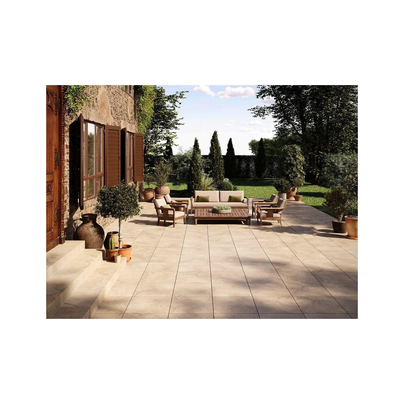 Płytka Podłogowa Zimba Beige Struktura 79,8x79,8 gr. 8mm Tubądzin Płytka Podłogowa Zimba Beige Struktura 79,8x79,8 gr. 8mm Tubądzin