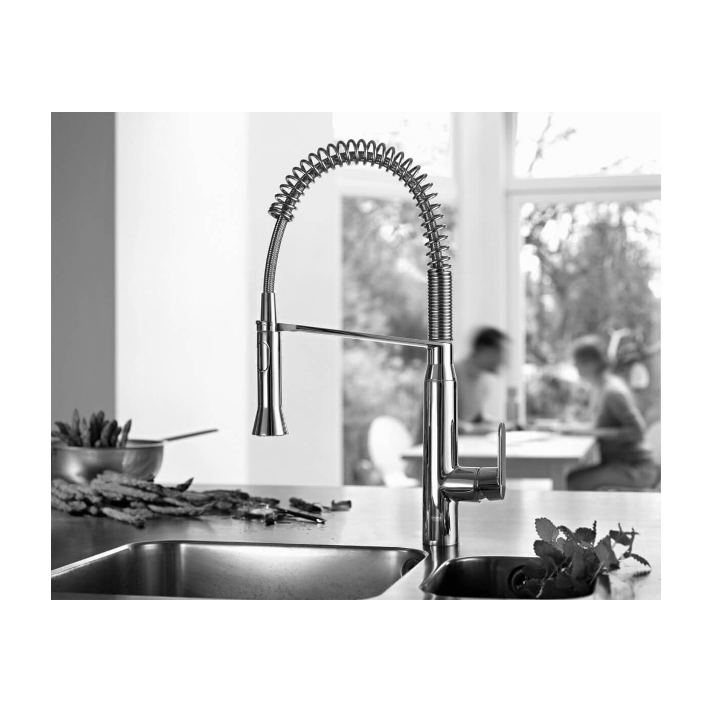 Jednouchwytowa Bateria Zlewozmywakowa K7 31379000 Grohe Jednouchwytowa Bateria Zlewozmywakowa K7 31379000 Grohe