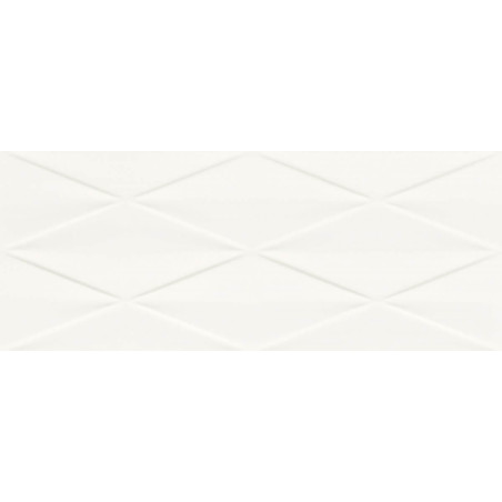 Płytka Ścienna Abisso White STR 74,8x29,8 Tubądzin
