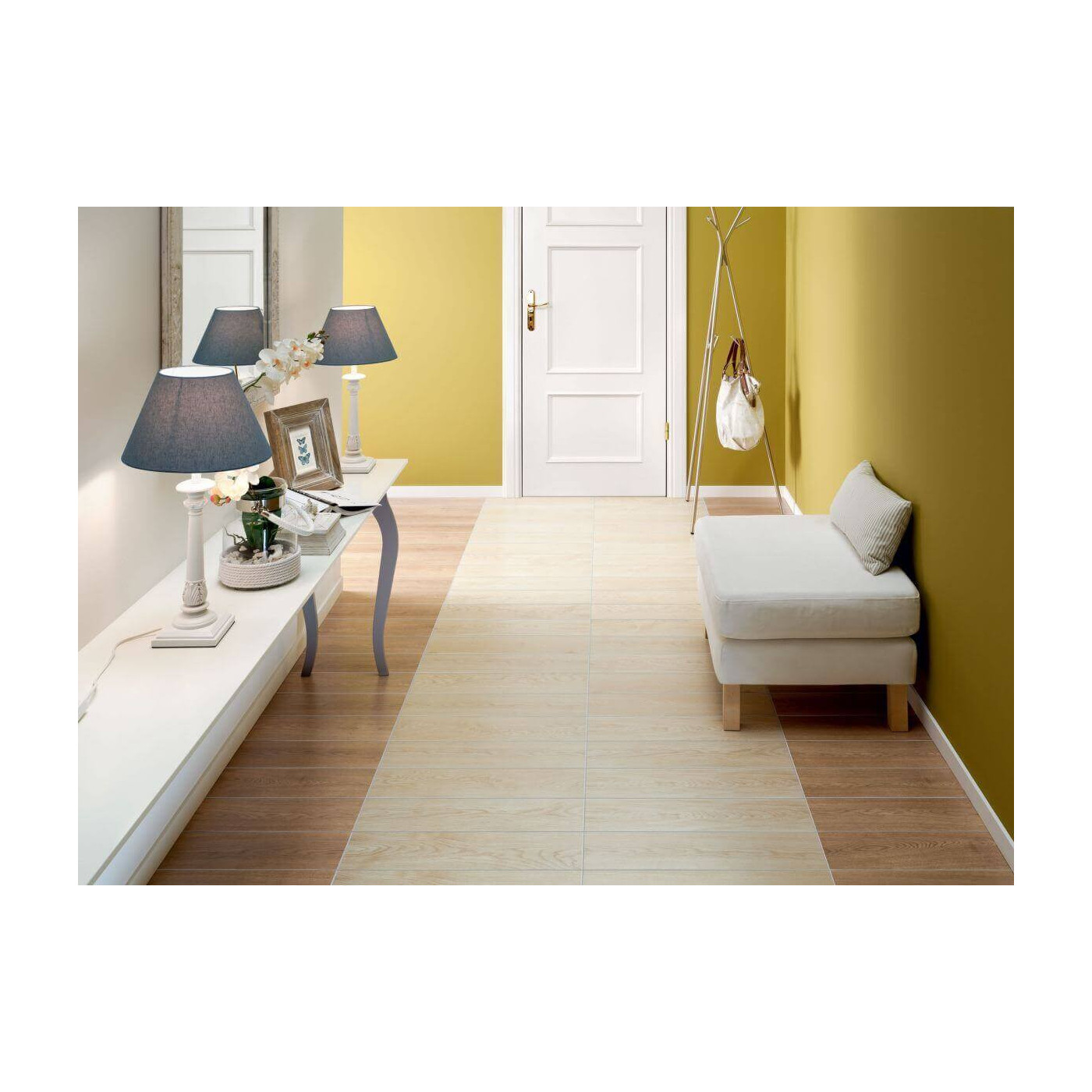 Gres Szkliwiony Oak Beige 59,8x14,8 Tubądzin Domino gr. 8mm Gres Szkliwiony Oak Beige 59,8x14,8 Tubądzin Domino gr. 8mm