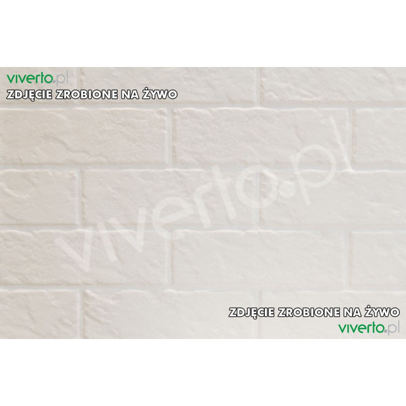 Płytka Ścienna All In White 6 STR 23,7x7,8 Tubądzin Płytka Ścienna All In White 6 STR 23,7x7,8 Tubądzin