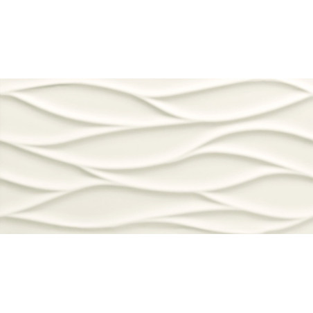 Płytka Ścienna All In White 3 STR 59,8x29,8 Tubądzin Domino