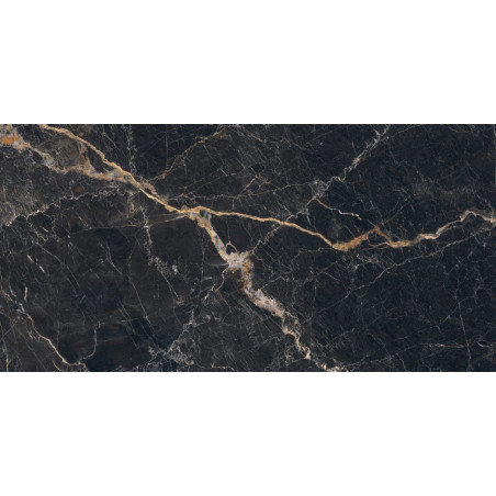 Płytka Podłogowa Veneto Black 119,8x59,8 Str. Tubądzin Domino