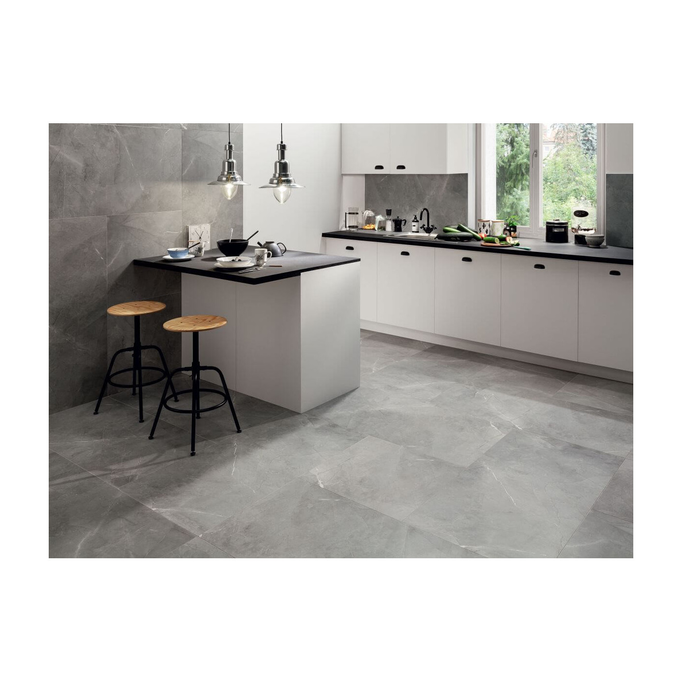 Płytka Remos Grey 59,8x59,8 Tubądzin Domino Płytka Remos Grey 59,8x59,8 Tubądzin Domino