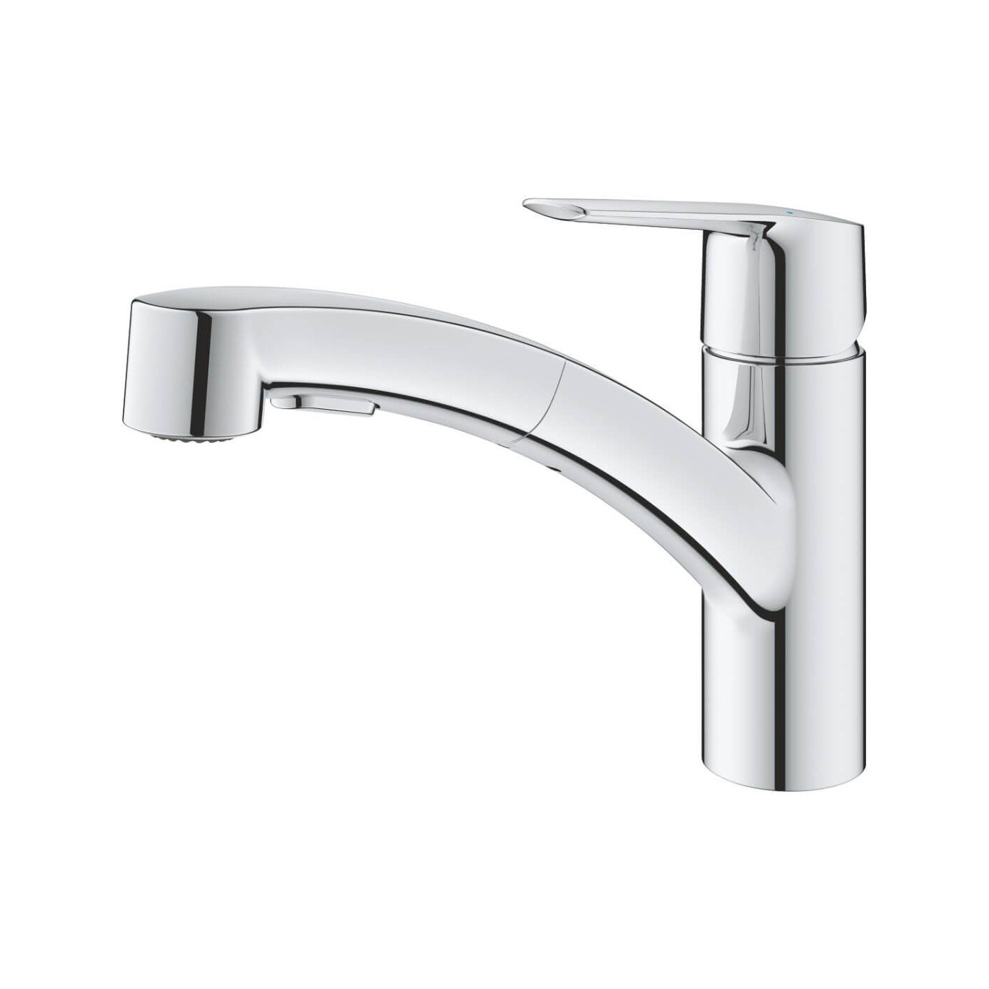 Jednouchwytowa Bateria Zlewozmywakowa Start FastFixation Chrom Z Wyciąganą Wylewką 30531001 Grohe Jednouchwytowa Bateria Zlewozmywakowa Start FastFixation Chrom Z Wyciąganą Wylewką 30531001 Grohe