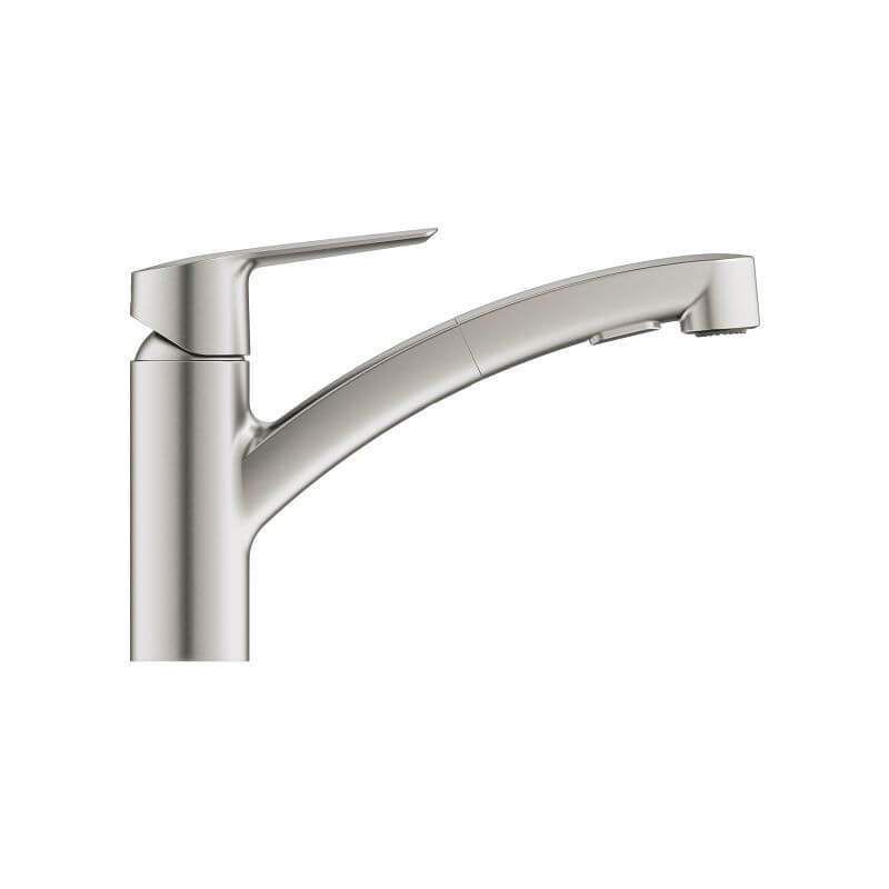 Jednouchwytowa Bateria Zlewozmywakowa Start FastFixation Stal Nierdzewna 30531DC1 Grohe Jednouchwytowa Bateria Zlewozmywakowa Start FastFixation Stal Nierdzewna 30531DC1 Grohe