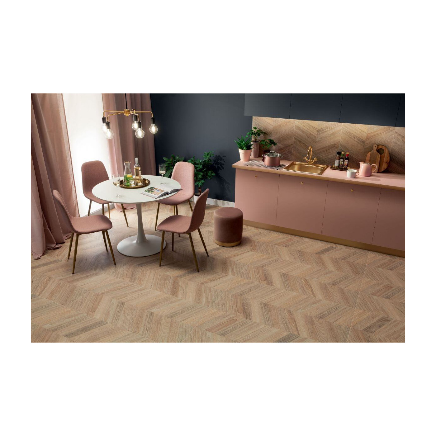 Płytka Hass Brown 119,8x59,8 Tubądzin Domino Płytka Hass Brown 119,8x59,8 Tubądzin Domino