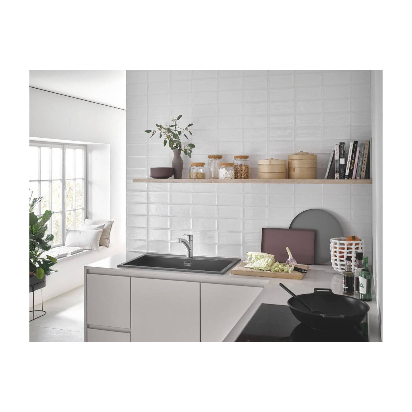 Jednouchwytowa Bateria Zlewozmywakowa Start FastFixation Stal Nierdzewna 30531DC1 Grohe Jednouchwytowa Bateria Zlewozmywakowa Start FastFixation Stal Nierdzewna 30531DC1 Grohe