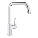 Jednouchwytowa Bateria Zlewozmywakowa Start FastFixation U-spout Chrom 30470000 Grohe Jednouchwytowa Bateria Zlewozmywakowa Start FastFixation U-spout Chrom 30470000 Grohe