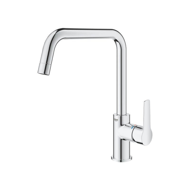 Jednouchwytowa Bateria Zlewozmywakowa Start FastFixation U-spout Chrom 30470000 Grohe Jednouchwytowa Bateria Zlewozmywakowa Start FastFixation U-spout Chrom 30470000 Grohe