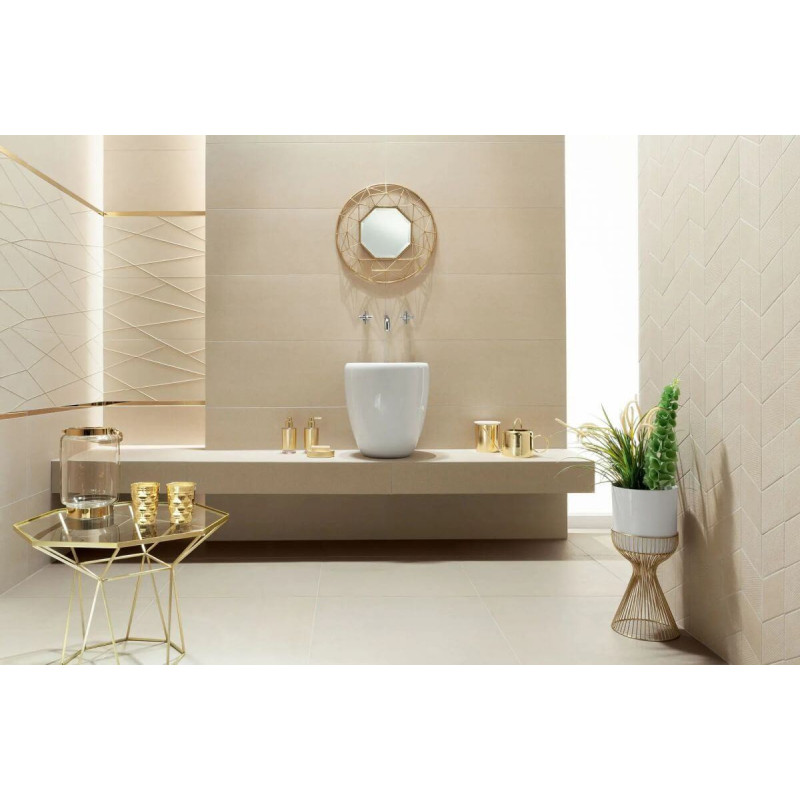 Płytka Ścienna House of Tones Beige 89,8x32,8 Tubądzin Płytka Ścienna House of Tones Beige 89,8x32,8 Tubądzin