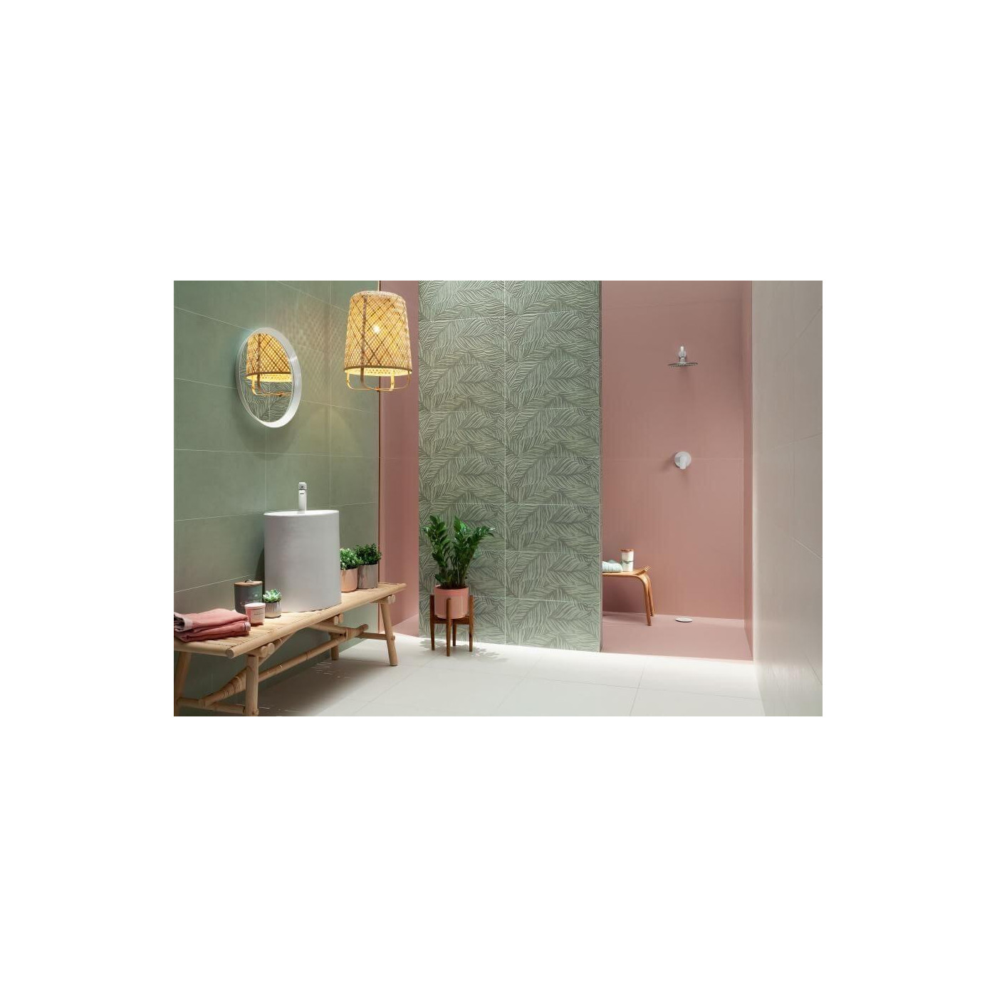 Płytka Ścienna Touch Mint Mat 29.8X59.8 Tubądzin Domino Płytka Ścienna Touch Mint Mat 29.8X59.8 Tubądzin Domino
