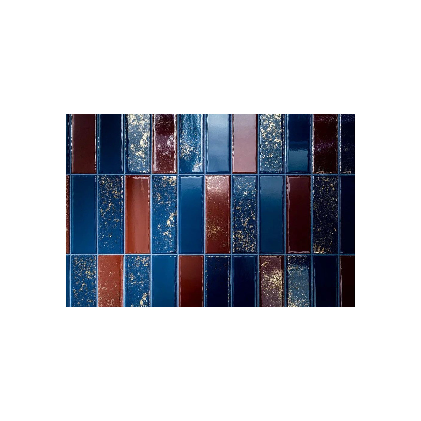 Płytka Ścienna Blue Stone Bar Burgundy 23,7x7,8 gr. 9mm Tubądzin Płytka Ścienna Blue Stone Bar Burgundy 23,7x7,8 gr. 9mm Tubądzin