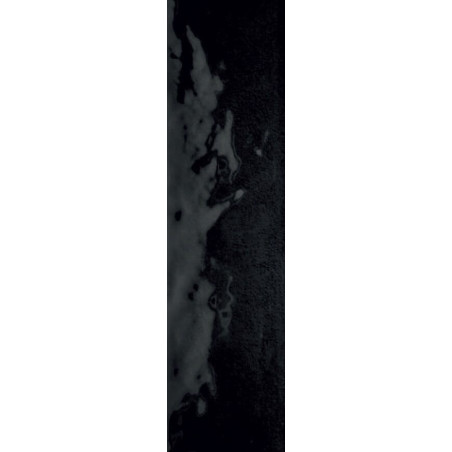 Płytka Ścienna Masovia Nero Połysk STR 29,8x7,8 gr.10mm Tubądzin