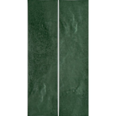 Płytka Ścienna Masovia Verde A Połysk STR 29,8x7,8 gr.10mm Tubądzin