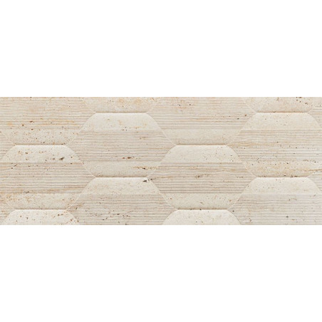 Płytka Ścienna Tissue Ivory STR 74,8x29,8 gr. 10mm Tubądzin