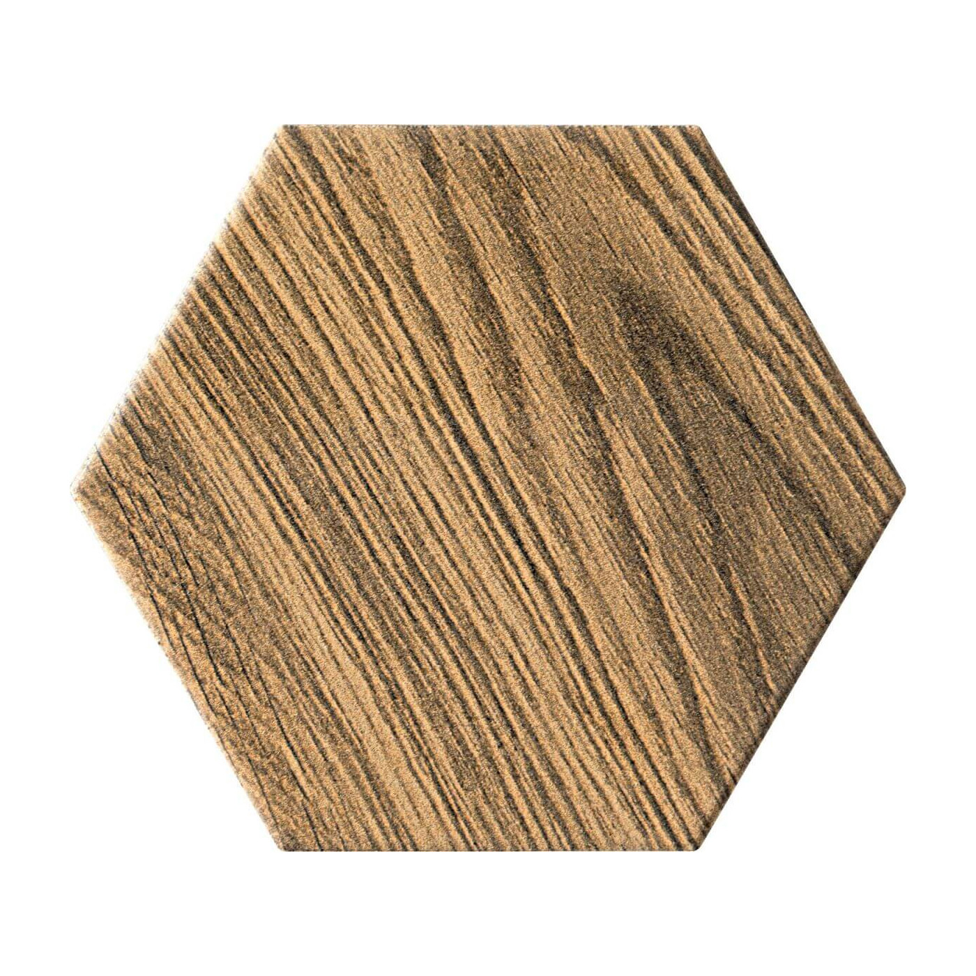 Płytka Burrano Wood Hex 11x12,5 Tubądzin Domino Płytka Burrano Wood Hex 11x12,5 Tubądzin Domino