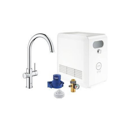 Zestaw Z Wylewką W Kształcie C GROHE Blue Professional 31323002 Grohe